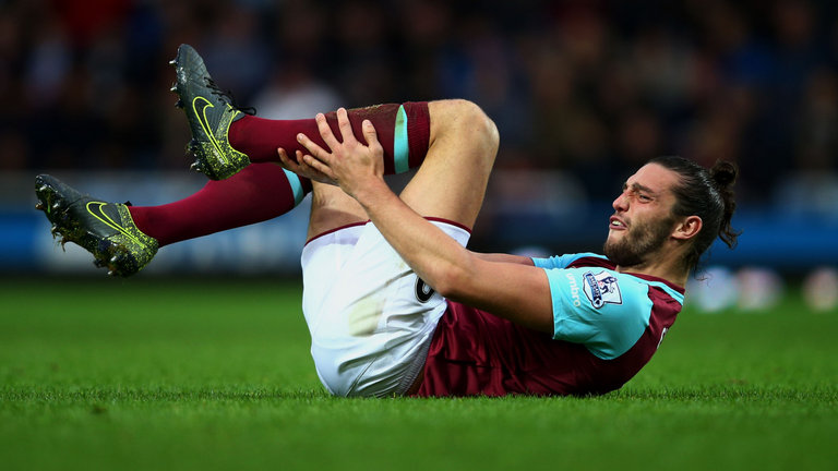 The Irons will be hoping to have Carroll fit again. Photo: Sky Sports News