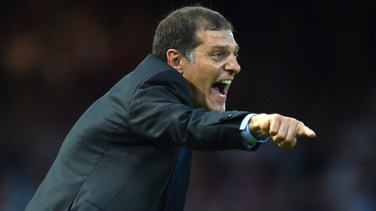 West Ham Manager, Slaven Bilic is feeling the pressure at the Olympic Stadium