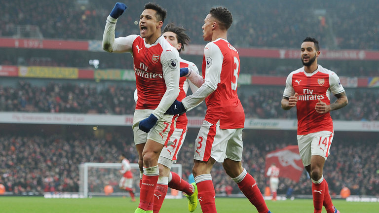 Alexis Sanchez key to Arsenal's Champions League hopes