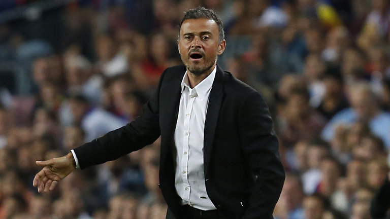 Luis Enrique will want to end his time at Barcelona with the league title