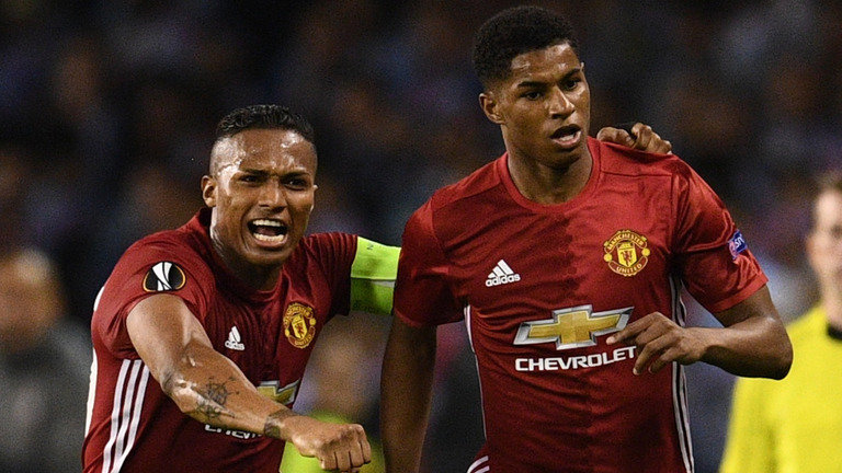 Marcus Rashford will hope he can fire United into the Champions League
