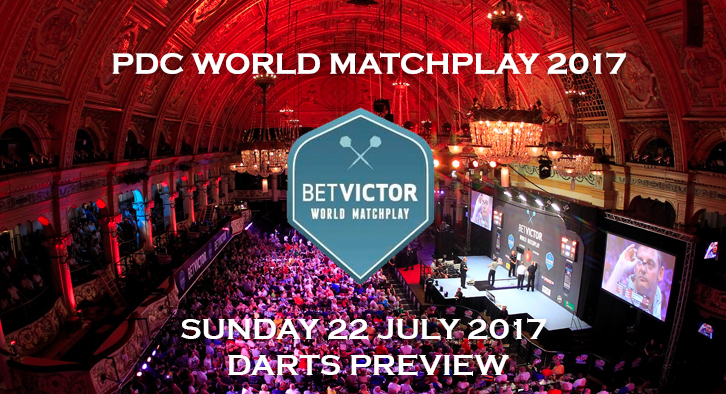 PDC World Matchplay 2017 - 1st Round - Darts Preview