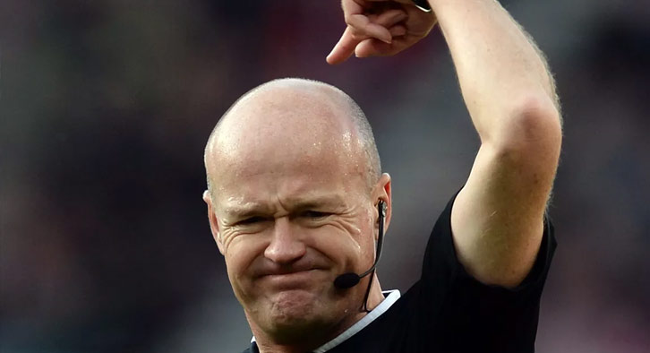 Lee Mason takes charge of today's final cup tie of the fourth round between Cardiff City vs Manchester City.