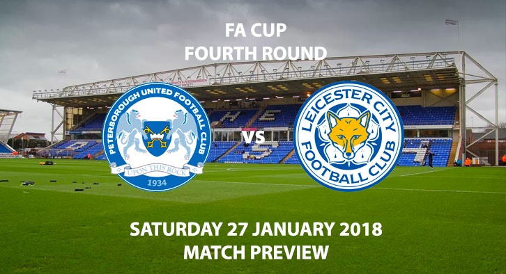 Peterborough vs Leicester City - FA Cup 4th Round, Saturday 27 January 2018 - 12:30PM BT Sport 2