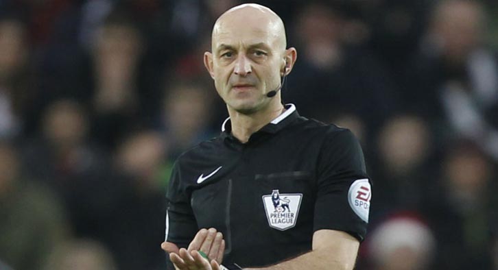 Roger East is the referee appointed to be in charge of Newport County vs Tottenham Hotspur