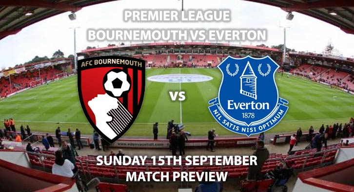 Bournemouth vs Everton - Sunday 15th September 2019, FA Premier League, Vitality Stadium. Live on Sky Sports Premier League – Kick-Off: 14:00 BST.